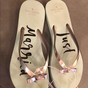 Kate Spade flip flops